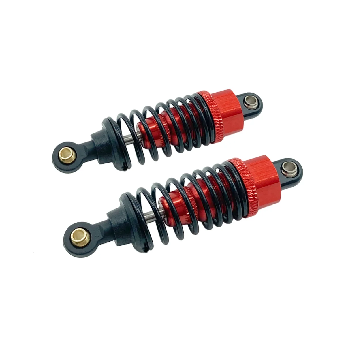 

4 шт. металлический амортизатор для Tamiya TT01 TT02 TA05 TL01 TA03 MF01X M05 M06 1/10 обновленные детали для радиоуправляемых автомобилей, красный