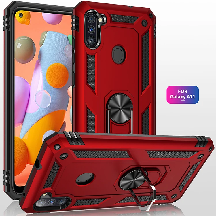 Phone Case,Magnetic Case,Phone Protector Cover Shockproof Case Cover for Samsung Galaxy A11 Case Samsung A11 Armor Military Protective Car Holder Magnetic Phone A 11