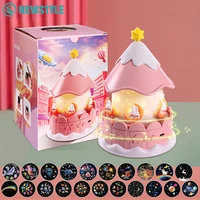 Kawaii Projector Night Light For Nursery Rotated Kids Ocean Projector Sleeping Lamp For Party Birthdays Christmas Gifts 1