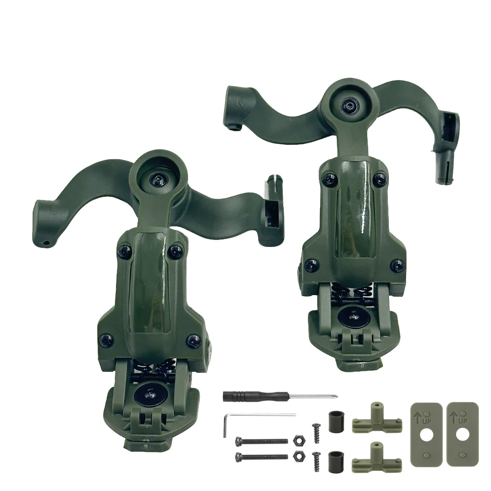 OPS CORE ARC/Wendy M-LOK Fast Helmet Rail Mount Adapter Tactical Headset Accesso