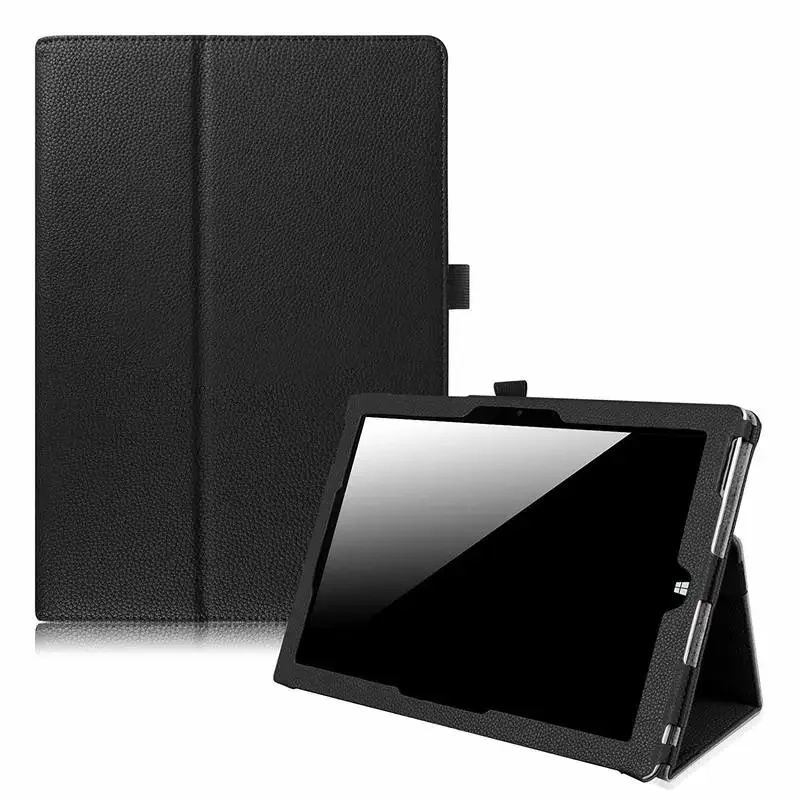 Custodia In Pelle Pu Premium Per Microsoft Surface 3 10.8 "Flip Litchi Cover Per Microsoft Surface 3 Custodia Folio Per Tablet Da 10.8 Pollici