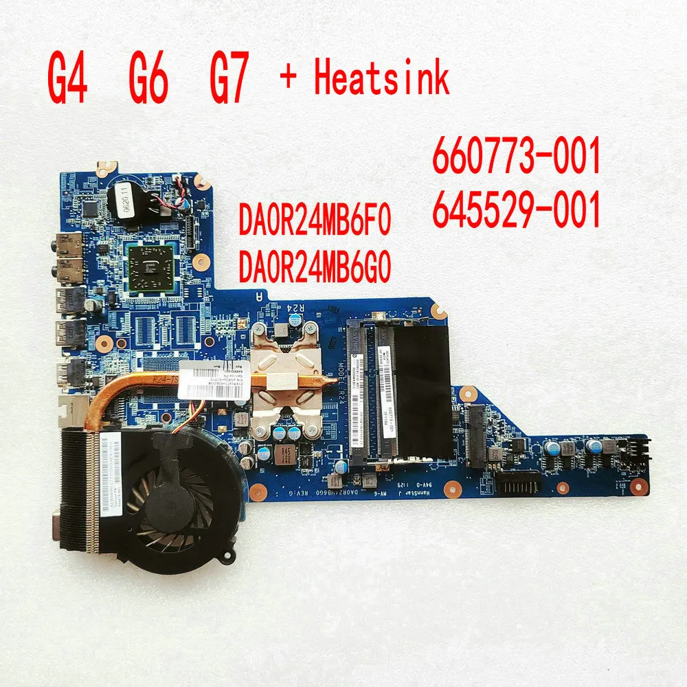 Carte Mère Fonctionnelle Motherboard DA0R24MB6F0 HP Pavilion G6-1000