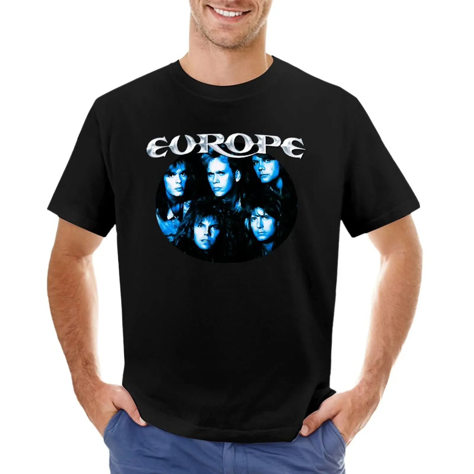 

Europe The Band Out Of This World Joey Tempest John Leven Kee Marcello Ian Haugland Mic Michaeli Cla T-Shirt