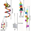 11Pcs/7pcs Bird Cage Toys for Parrots Wood Birds Swing Reliable Chewable Bite Bridge Wooden Beads Shape Parrot Toy Bird Toys 5