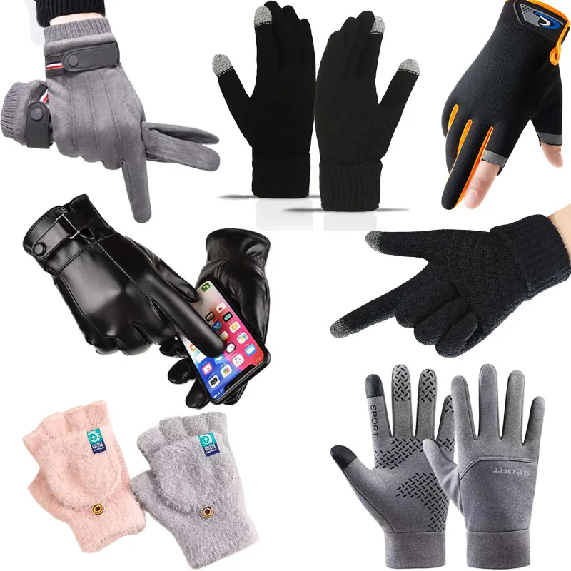 10 Styles Winter Warm Gloves Men And Women Cold Protection Gloves For Students, Office Workers, Outdoor Workers Thickened Gloves