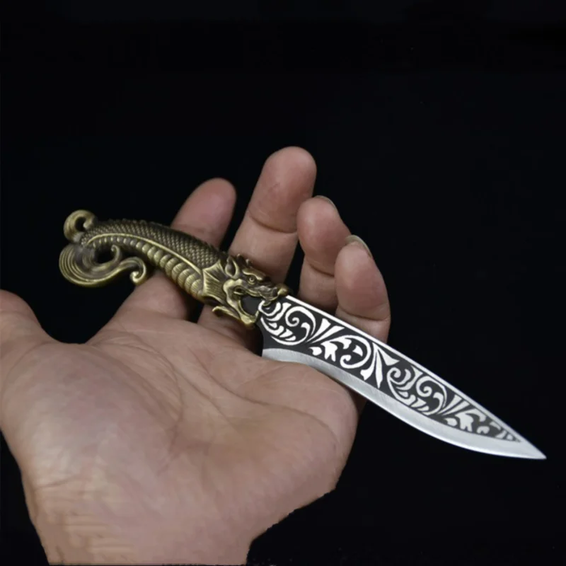 Chinese Tea Knife Tea Needle Black Puerh Cake Speciality Ceremony Tools Stainless Steel Needle Decorative Crafts