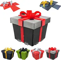8cm Middle Finger in a Box,Middle Finger Surprise Gift Box,Annoying Gift Box,Spoof Hand Prank Pop up Gift,Christmas Novelty Gift 1