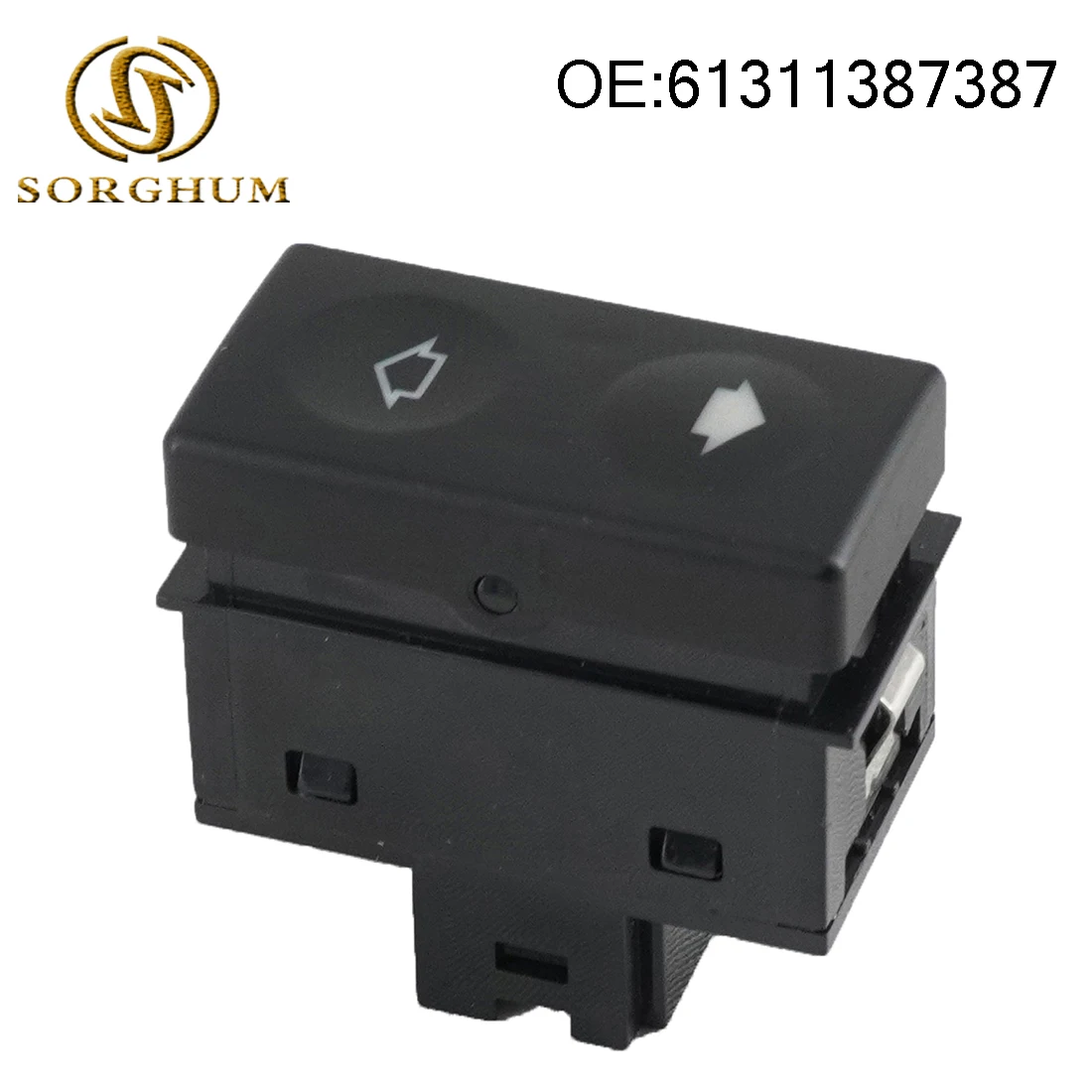 

Sorghum Black Electric Power Window Control Switch Regulator Button For BMW E36 318i 318is 325i 325is 61311387387 613 1138 7387