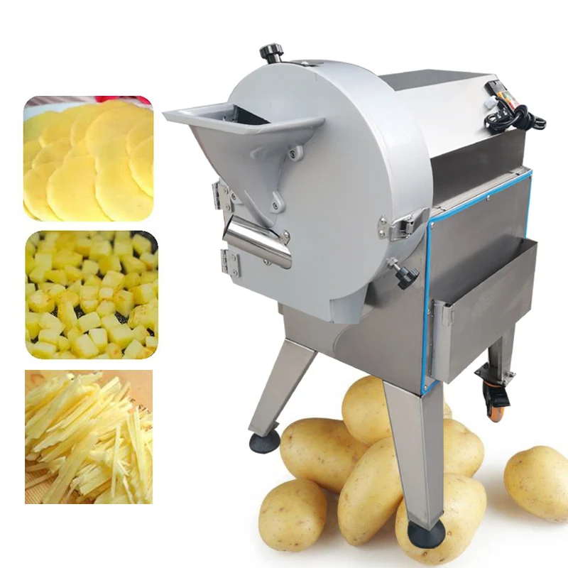 Industrial Electric Automatic Fruit Slicing Onion Slicer Machine for Sale -  China Potato Cutting Machine, Potato Chips Cutting Machine
