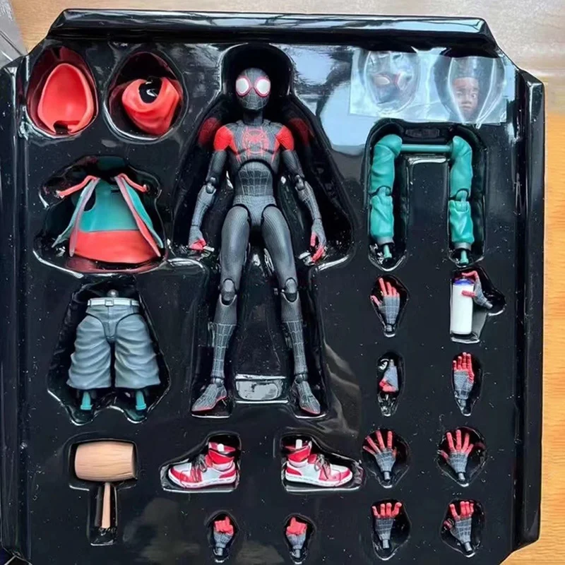 Marvel Legends Sentinel Sv Action Figuras Spider-Man In The Spider-Verse Miles Morales Peni Parker Figure Joint Doll Mobile