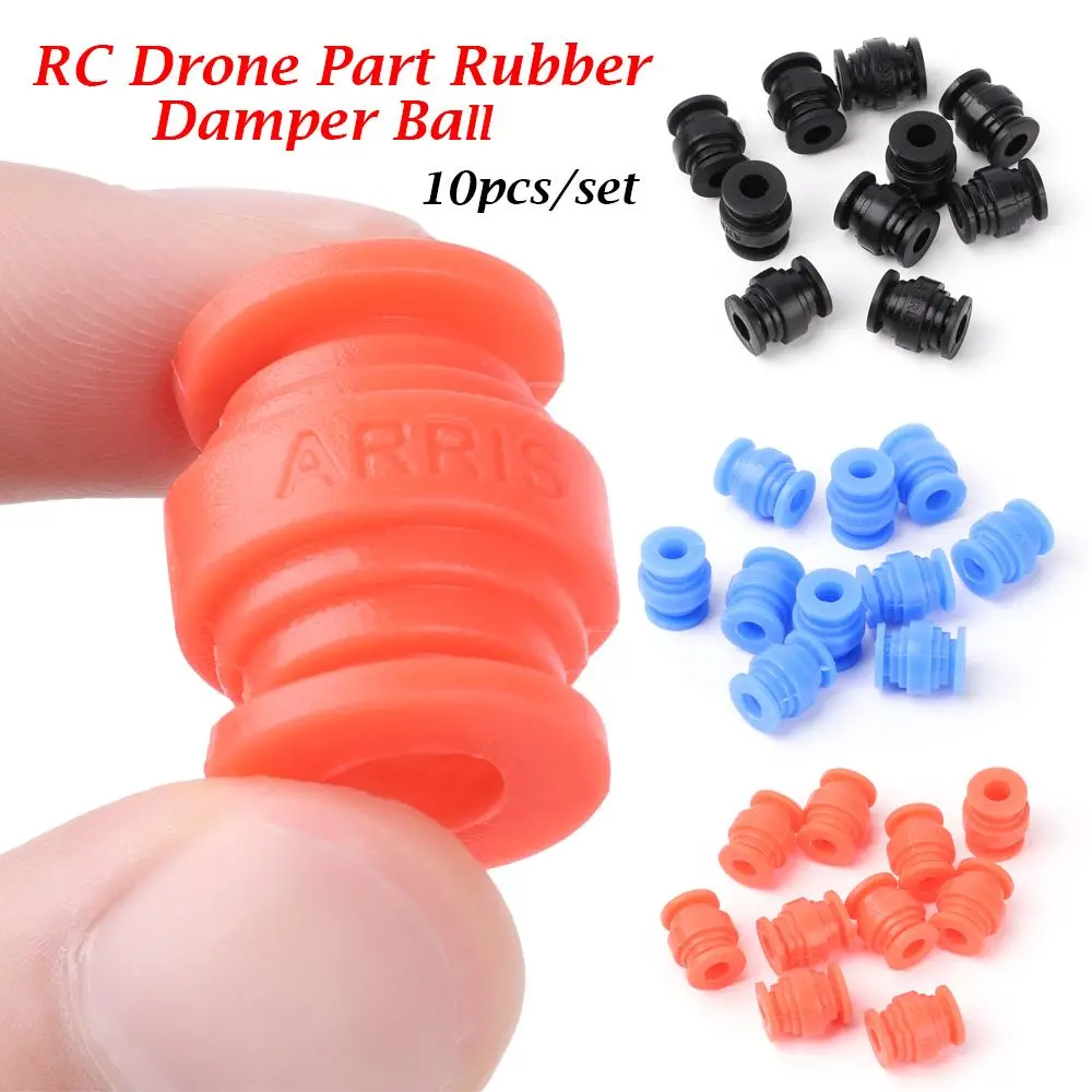 Gros plan sur un pad d'atterrissage en silicone de 17.5x7x20mm, texture douce et antidérapante visible.
