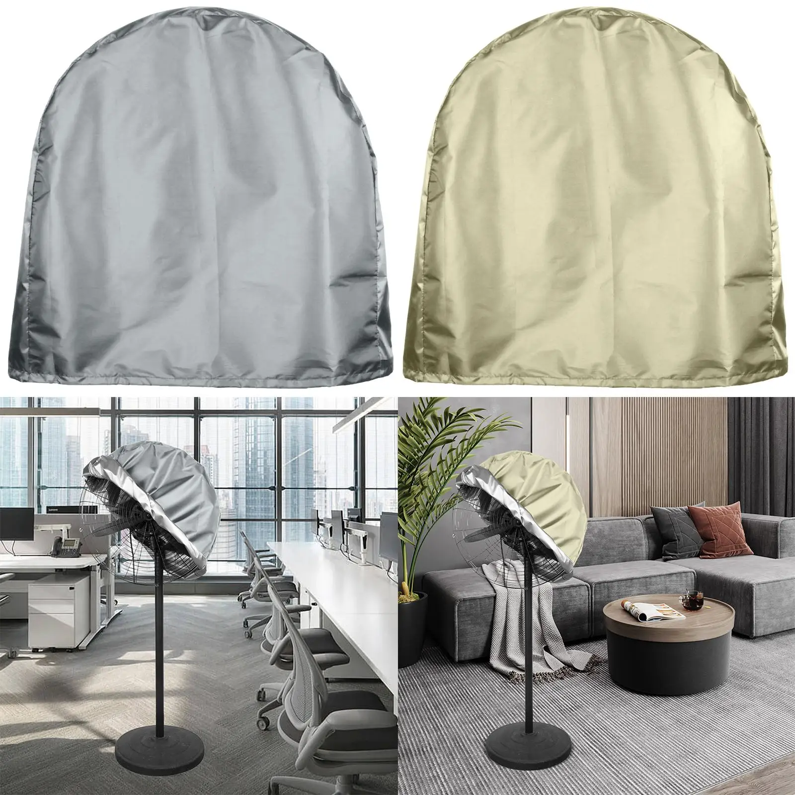 Waterproof Cover for 18-20 inch Industrial Floor Standing Fan, Resistant Adjustable Drawstring Sunscreen Durable Material