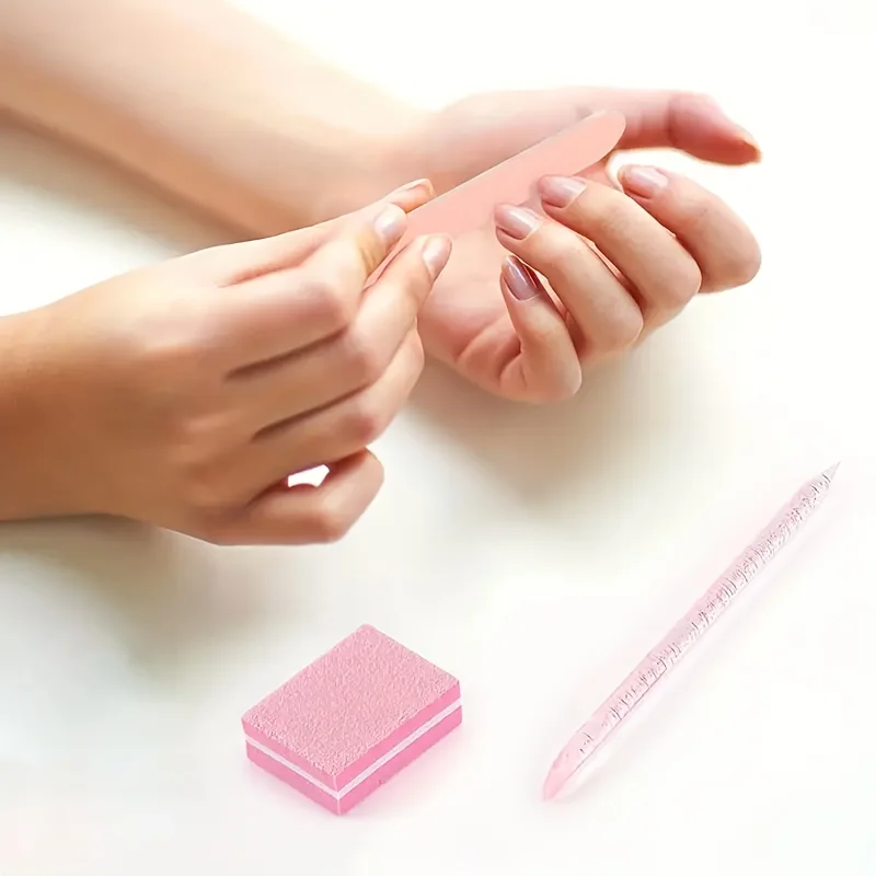 Nail Care Essentials: 24-Piece Kit for Polishing & Manicures