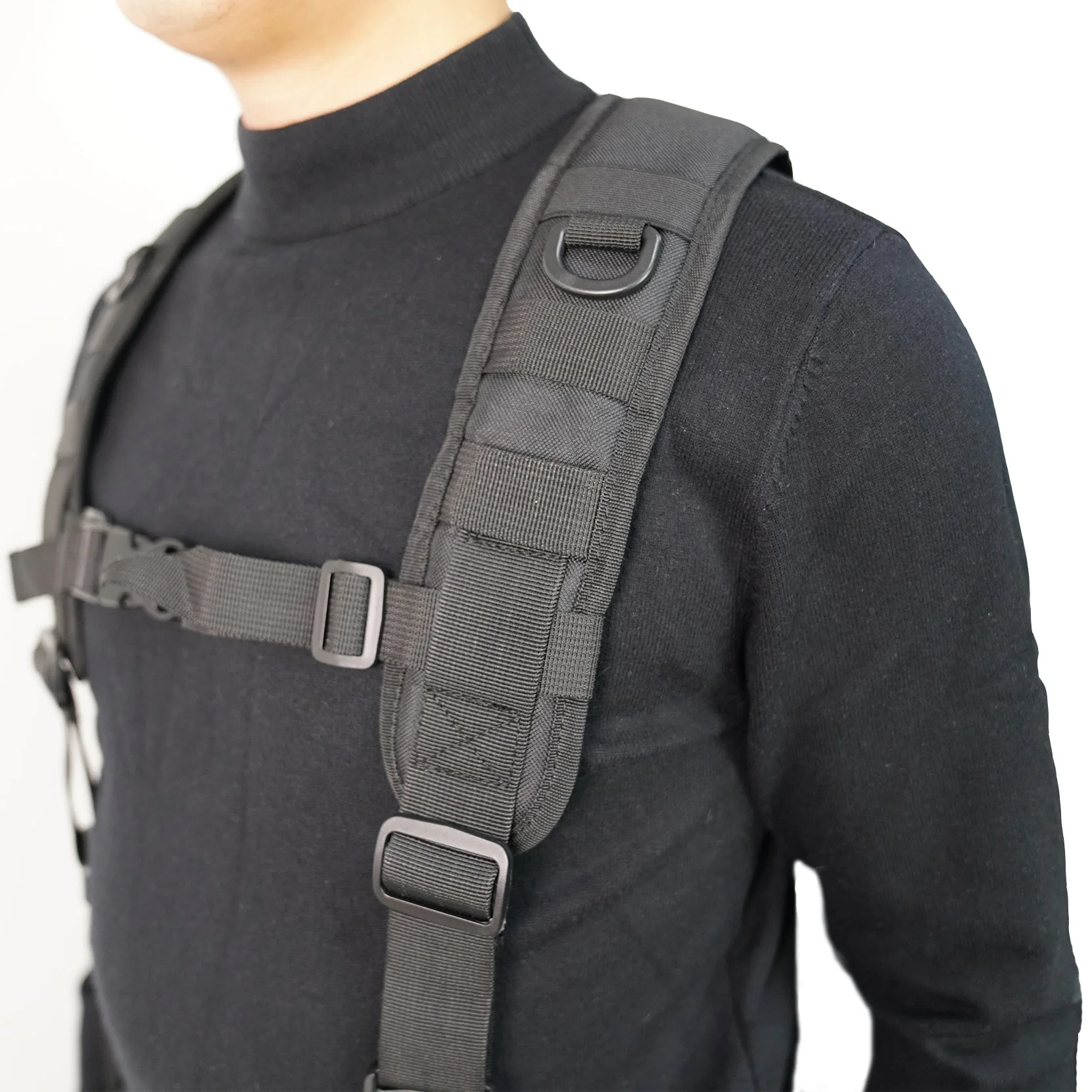 MELOTOUGH Tactical Outdoor H-Harness Duty Belt Suspenders (Battle Belt not Included) Adjust Suspender подтяжки тактические