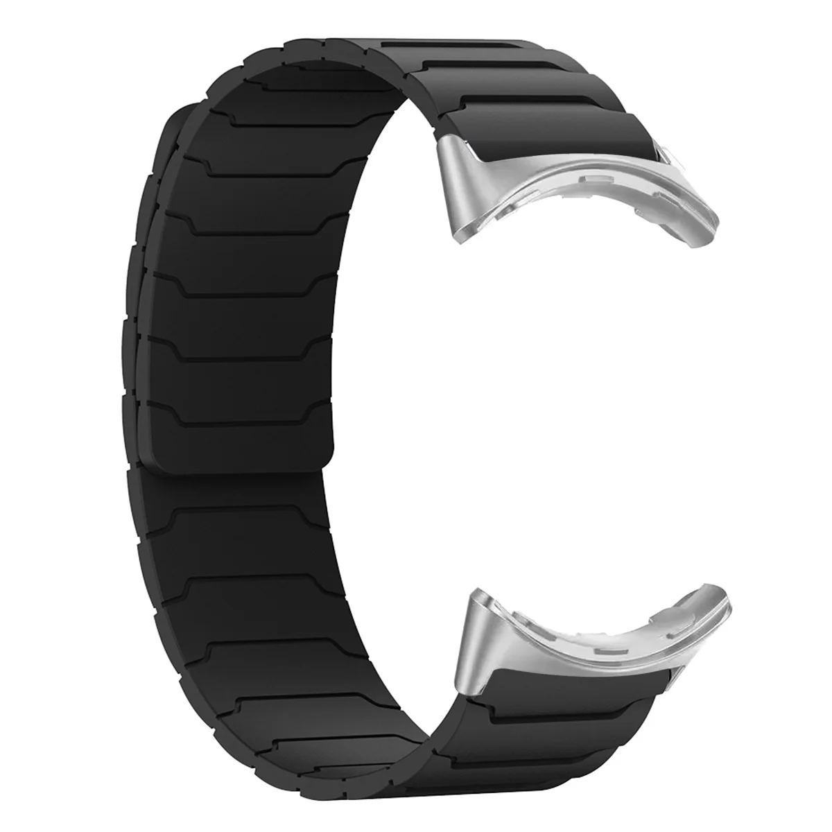 Enhanced Magnetic Silicone Replacement Strap - Sports Band Bracelet