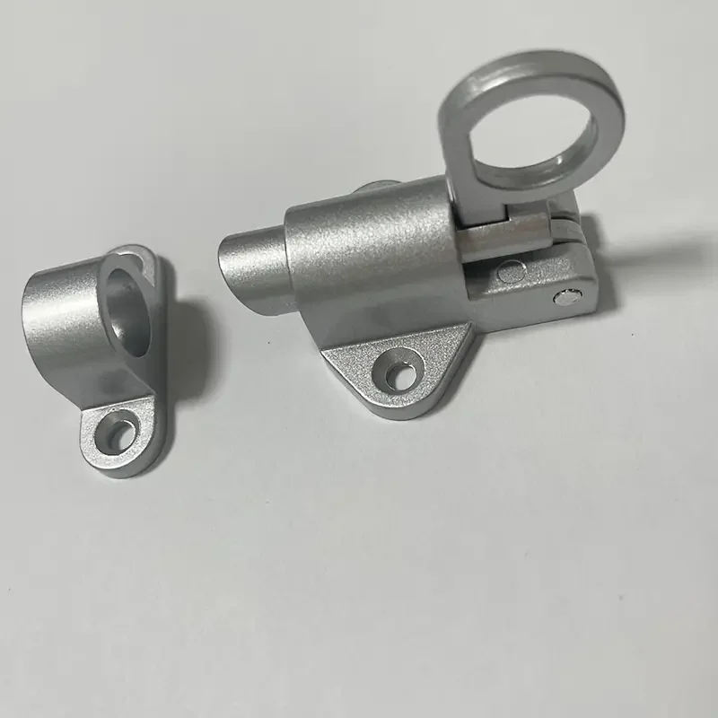 Door latch 1Pc spring automatic self-closing with safety pull ring