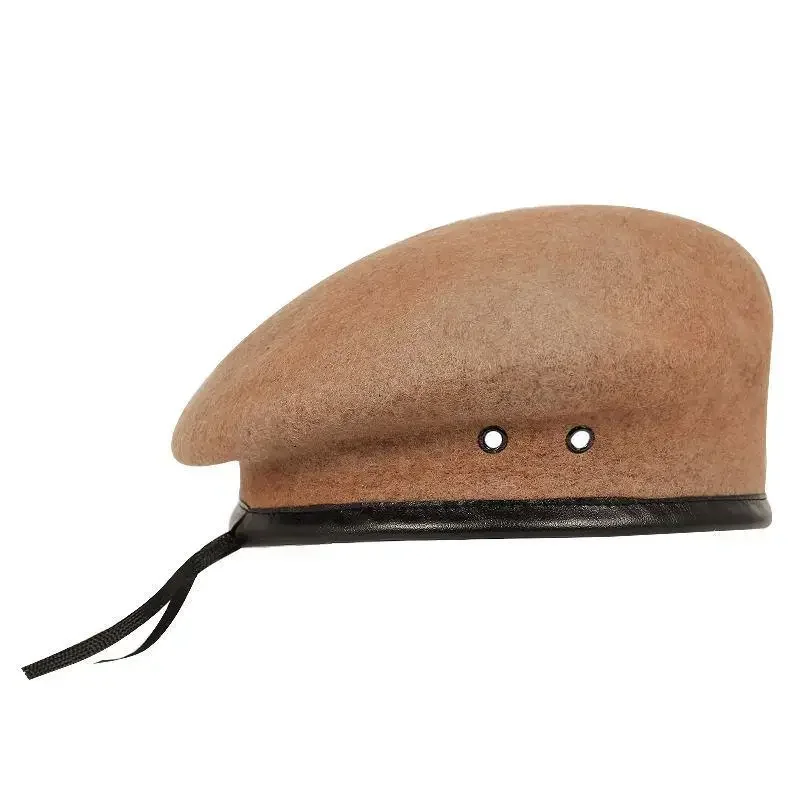 Wool Beret Cap Mens Military Beret White Military Beret