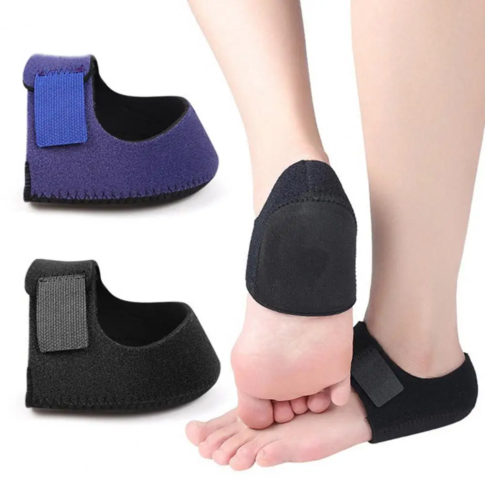 

2 Pairs Gel Heel Protectors Relieve Pain Discomfort Walk Adjustable Comfortable Heel Socks Unisex Supply