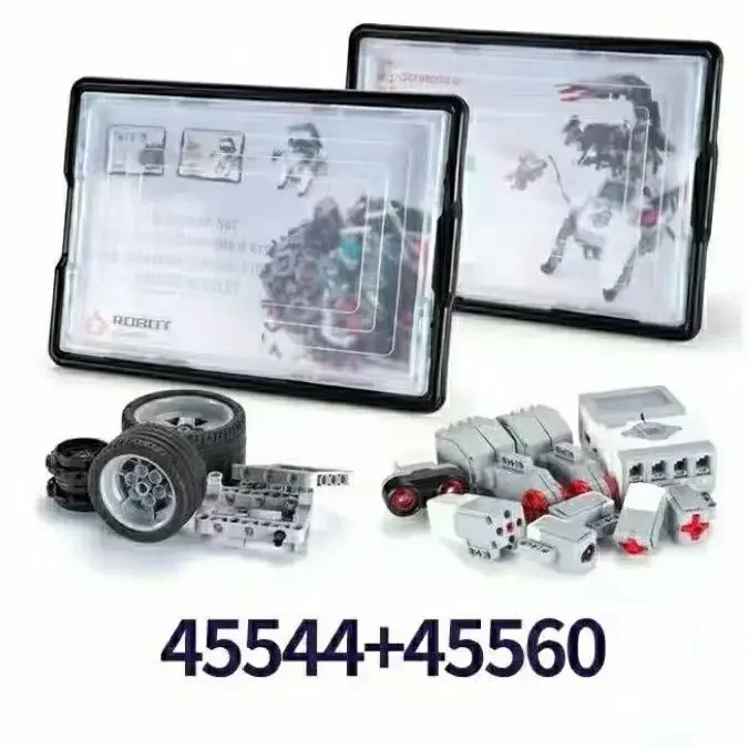 Compatibile Con Ev3 45544 45560 Parti Pacchetto Sussidi Didattici Robot Building Blocks Educazione Core Set Parti Giocattoli Fai Da Te Regali