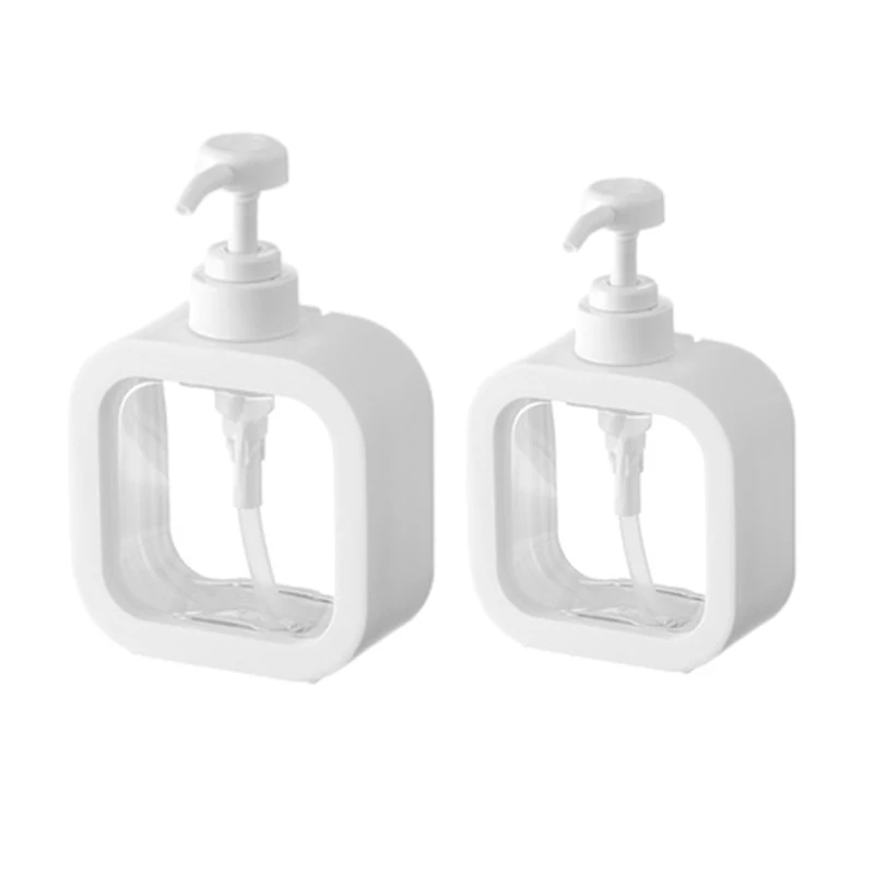 Soap Dispenser Refillable Plastic Bottle Shampoo Dispenser