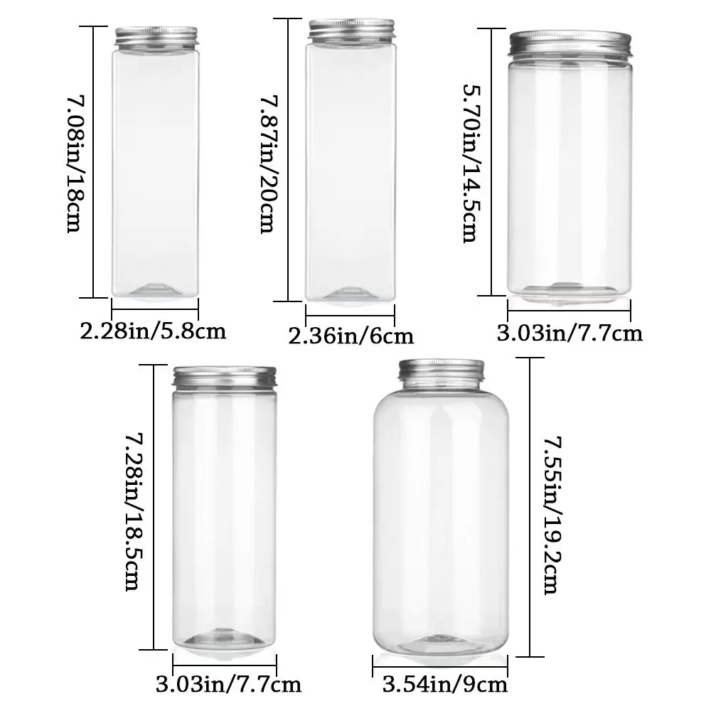 Airtight Food Storage Container Clear Kitchen Pantry Organization and Storage Canisters Bottles Dry Food Sealed Cans For Cereal storage jar,storage can