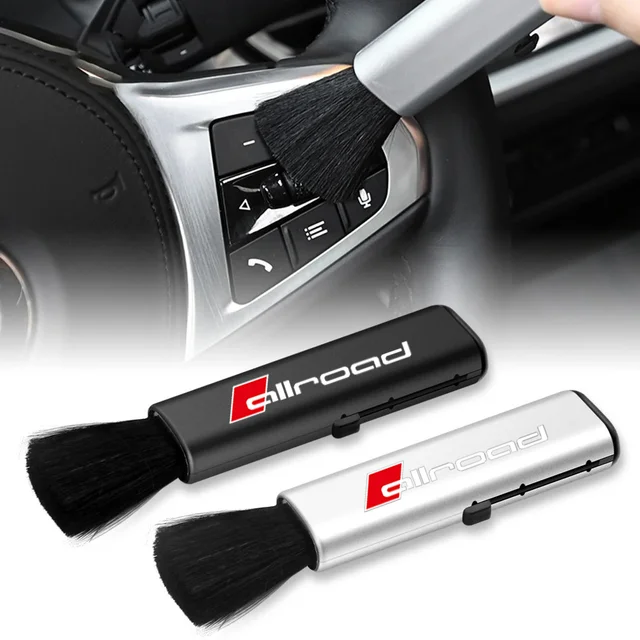Car Interior Cleaning Car Vent Cleaning Soft Brush Air Conditioner Detail Brushes For Audi Allroad B5 B6 B7 B8 8P 8V 8L C6 C7 4F