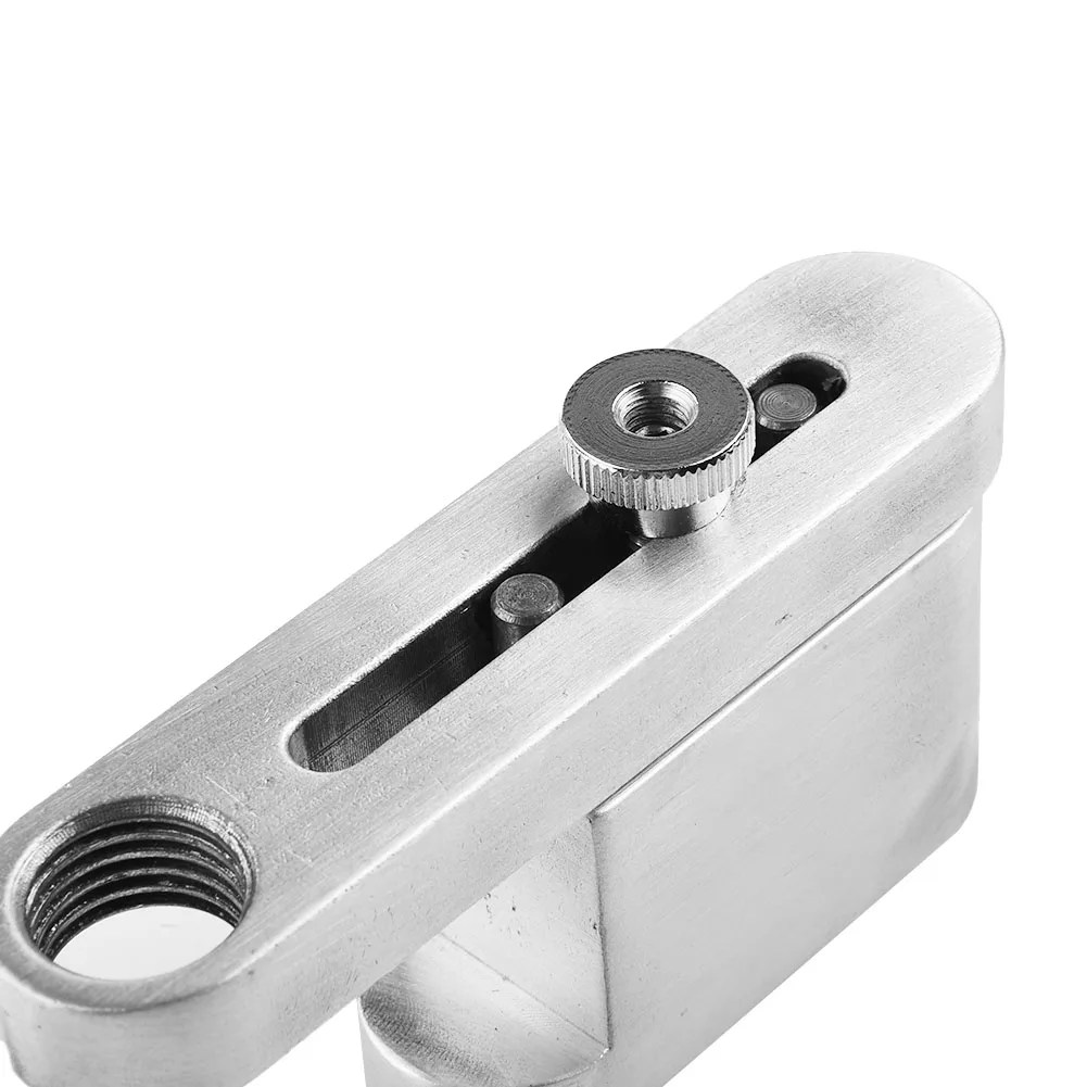 

Brand New Durable Smooth Stable 1 Pcs Guitar Tool Guitar Builder 10.6x2.5cm Aluminum Alloy Guitar Fingerboards