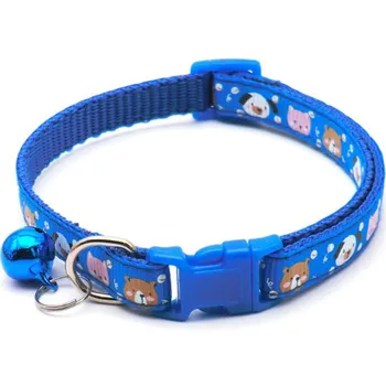 Fashionable Pet Dog Collar Colorful Pattern Dog Bear Cute Bell iLovPets.com