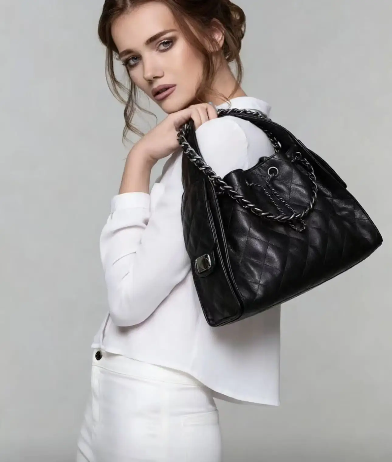 PlatiNum Designer Shoulder Bag Strap Detail