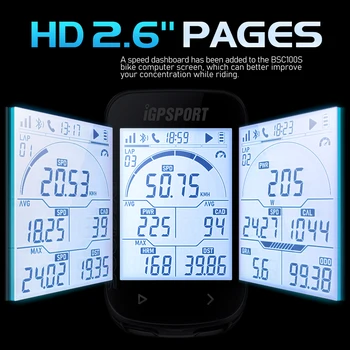 iGPSPORT BSC100S GPS Odometer Cycling Bike Computer Sensors Cycl Speedomet Riding Cycling Speedometer 2 6