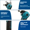 180W Electric Hammer Drill Cordless Hammer Screwdriver Adjustable Head Nail Drill Woodworking Power Tool for Makita 18V Battery 3