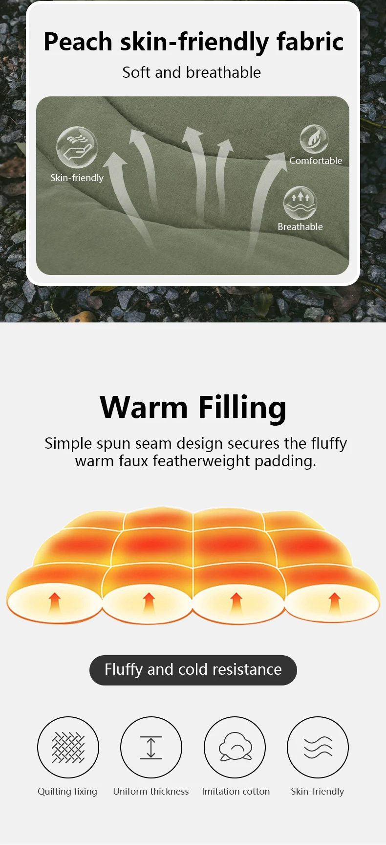 Description Picture 5 of itemNaturehike Sleeping Pad for Camping Cot 190x67cm Universal Size Outdoor Portable Warm Mat Breathable Skin-friendly Comfortable