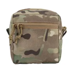 Outdoor Tactical MOLLE Utility Pouch - Versatile EDC Gear Organizer (MC)