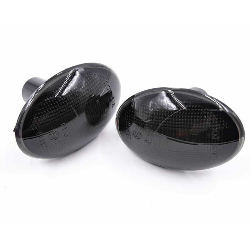 

1 пара Автомобильных СВЕТОДИОДНЫХ боковых крыльев, черных оболочек, аксессуары для MINI Cooper S R55 R56 R57 R58 R59, поворотный сигнал для проточной воды