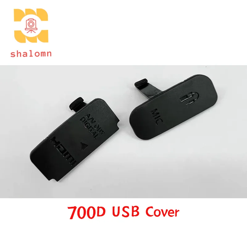 오리지널 USB 커버 스킨 고무 커버, 측면 커버, 수리 교체 부품, 캐논 EOS 600D 650D 700D SLR용, 신제품