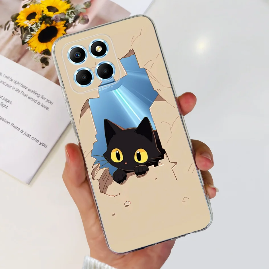 Fashion Butterfly Flower Soft Silicone Shockproof Phone Case Cover
