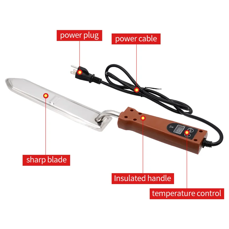 Electric Heating Uncapping Therm Regulator Temperature Control Honey Knife Scarper Beekeeping Tools Beekeeper Supplies beekeeping tools beekeeping knife