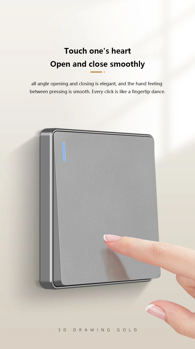 Description Picture 5 of itemUniversal USB Type-c 18W Fast Charge Power Socket plug,Home Wall Light Switch,UK 13A with Dual USB Electrical outlet AC110-250V