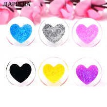 

6-42mm Heart-shaped Acrylic Ear Gauges Tunnels and Plug Body Piercing Jewelry Ear Expander Studs Stretching