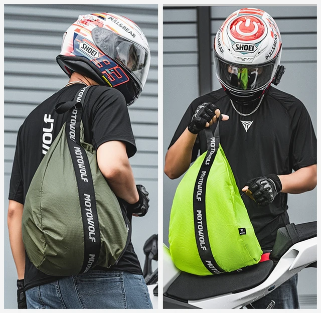 Sacs de casque de Moto pour hommes et femmes, sacs de voyage réfléchissants de grande capacité, sac à dos pour casque de Moto, accessoires 1