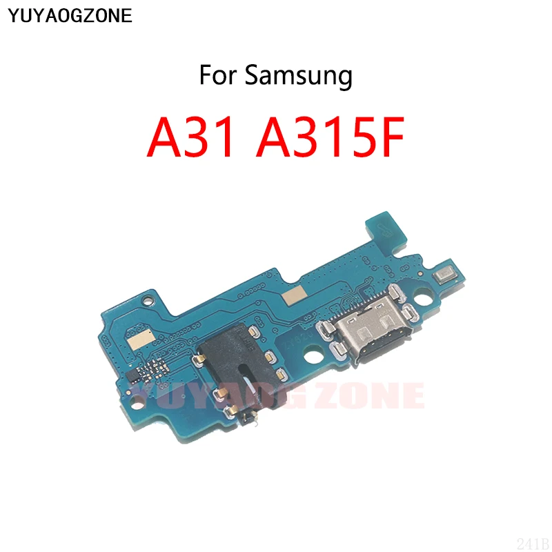 

10PCS/Lot For Samsung Galaxy A31 A315F USB Charging Dock Connector Port Socket Jack Plug Charge Board Flex Cable