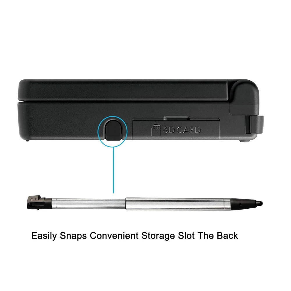 DSi Metal Stylus 1 Pc Retractable Replacement Pen Compatible with Nintendo DSi 4in1 Combo touch pen stylus pen Multi Color for NDSi