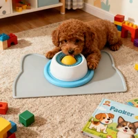Dog Stimulation Toys Pet Lick Mat Slow Feeder Yogurt Licking Plate Interactive Cats Dog Snack Bowl Tiring Bowls Dental Care Tool 5