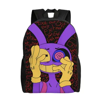 Zaino termico Jax Cartoon Digitals Circus, zaini per tutti i giorni, design per adolescenti, borse scolastiche, zaino alla moda