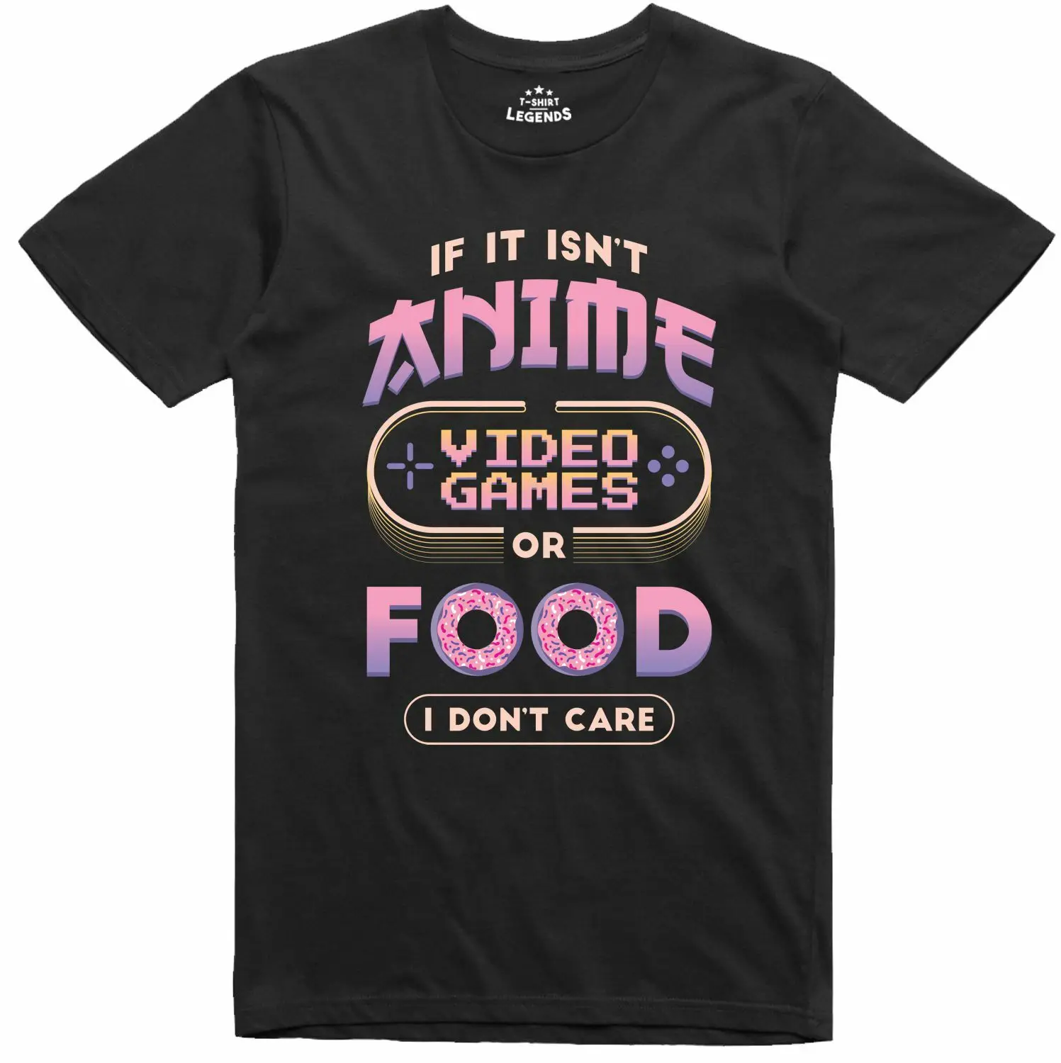 

Мужская аниме футболка для геймеров манга японский Джик Стандартный крой футболка