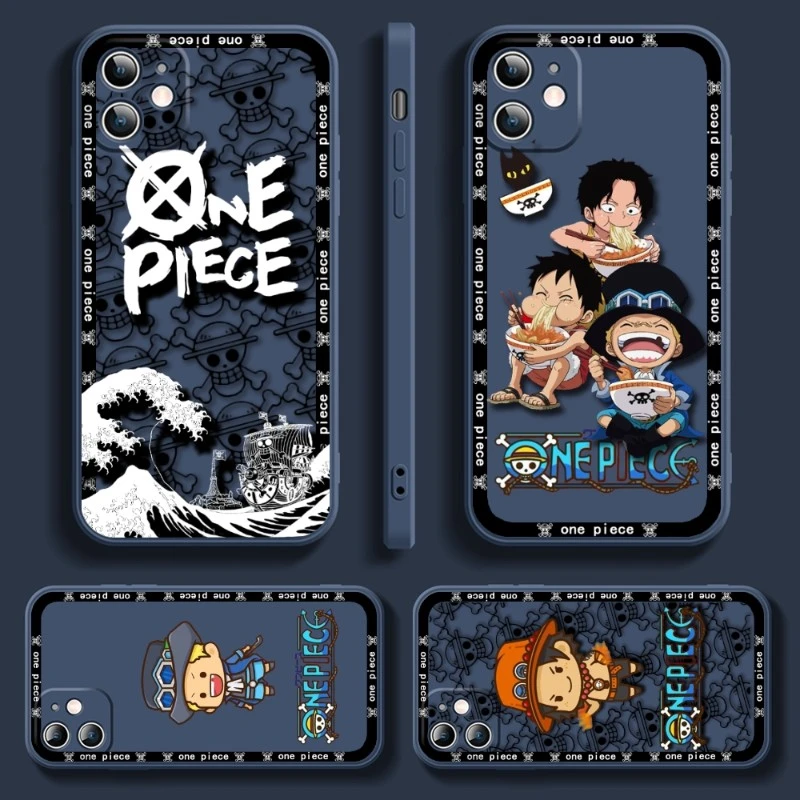 best iphone 13 pro max case Anime One Piece Zoro Luffy Phone Case For Iphone 12 11 13 PRO MAX X XS XR Mini 6 6S 7 8 PLUS Se 2020 Denim Cover iphone 13 pro max clear case