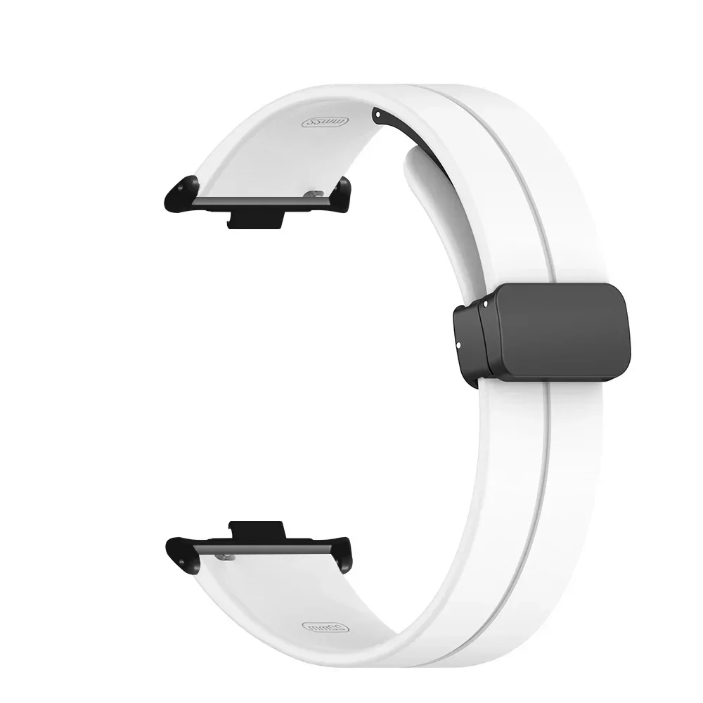Silicone Magnetic Wristband for Smartwatch Replacement Strap