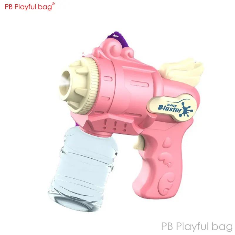2 mode Cartoon Electric Water Gun Summer Spray water toys Summer outdoor Children toy blaster DIY Empty Bottle Modification AC79