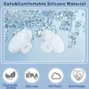 Silicone Flange Inserts for Breast Pumps Electric Breast Pumps Shield/Flange Nipple Tunnel Narrow Connector Feeding Essential 4