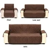 Hot Reversible Quilted Diamond Grid Sofa Mat Waterproof Solid Color Furniture Protective Cover Household Non Slip Couch Cushion 3